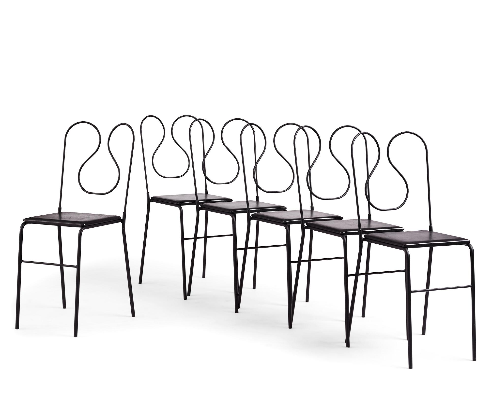 Jonas Bohlin, a set of 6 'Liv' chairs, Jonas Bohlin Design AB, Stockholm, post 1997.