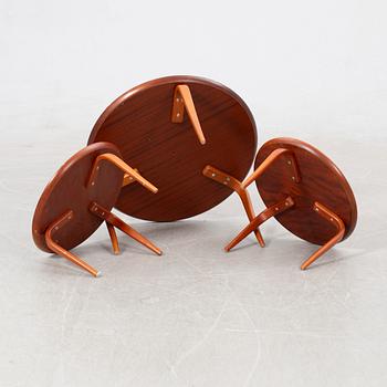 Bruno Mathsson, set table, 3 pieces, "Annika", DUX, second half of the 20th century.