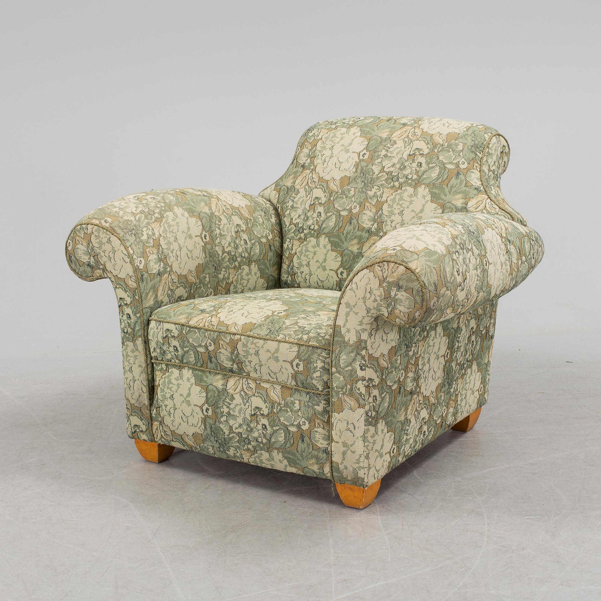 FÅTÖLJ, 1930-/40-tal.