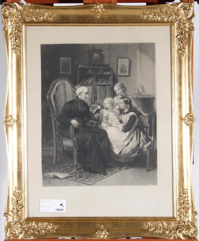 GRAVYRER, 2 st, bla efter van Dyck.
