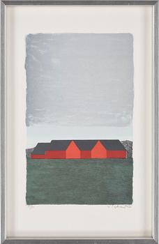 PHILIP VON SCHANTZ, färglitografi, signerad och numrerad 25/35.