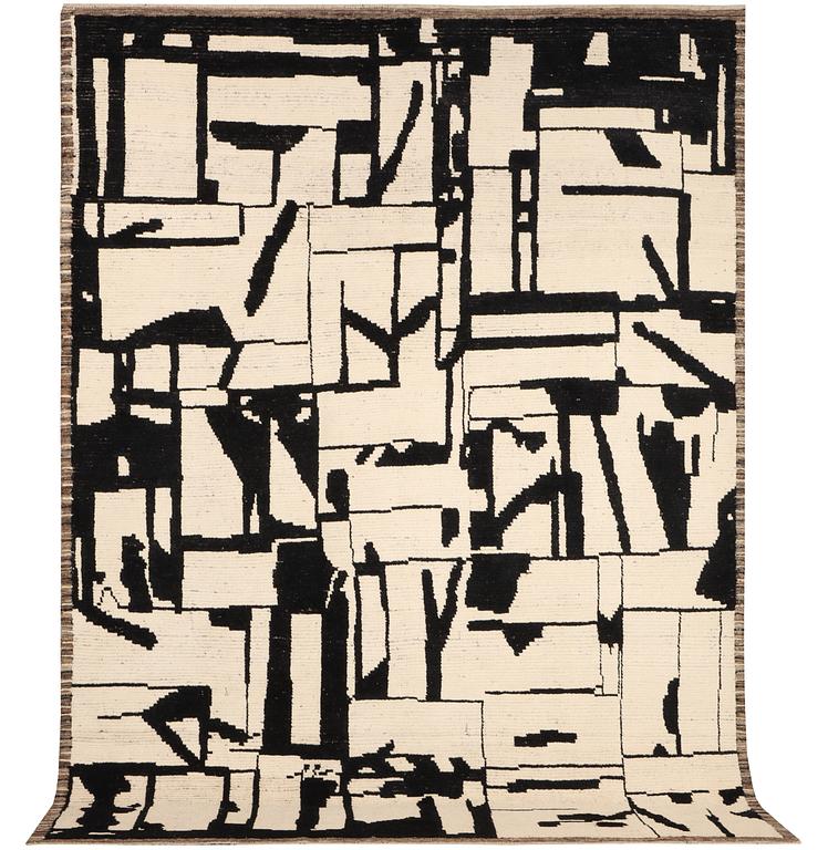 Matta, Marocko, modern design, ca 292 x 216 cm.