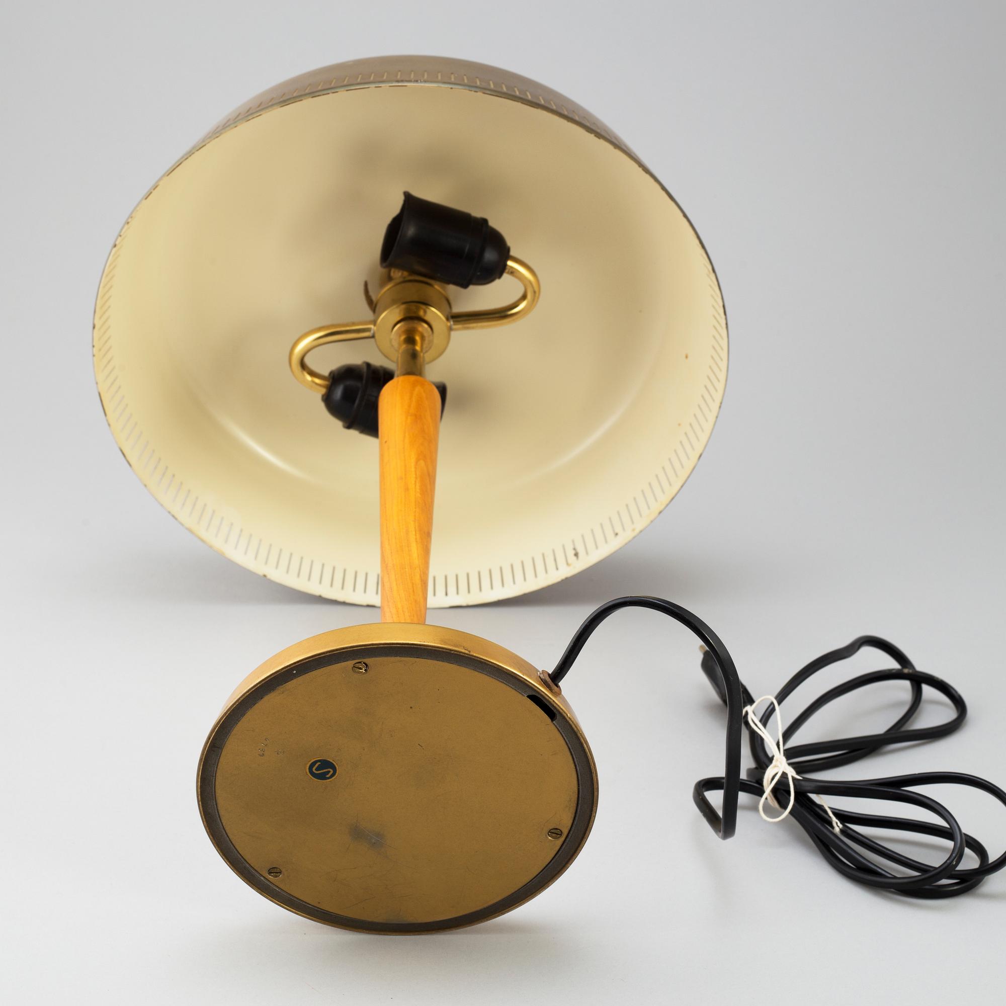A mid 20th century table light.