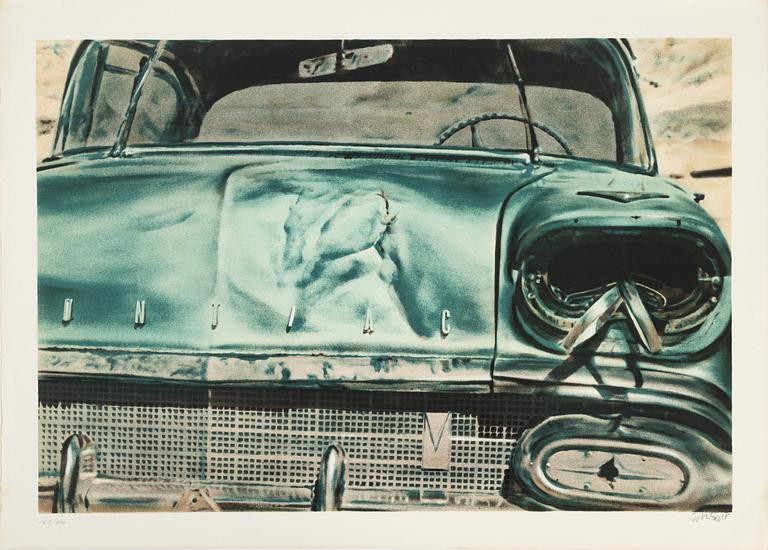 Portfölj med 10 färglitografier. " "Documenta". Samtliga signerade och numr 123/300.