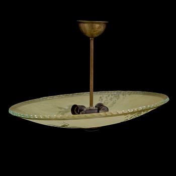 A 1930s ceiling light.