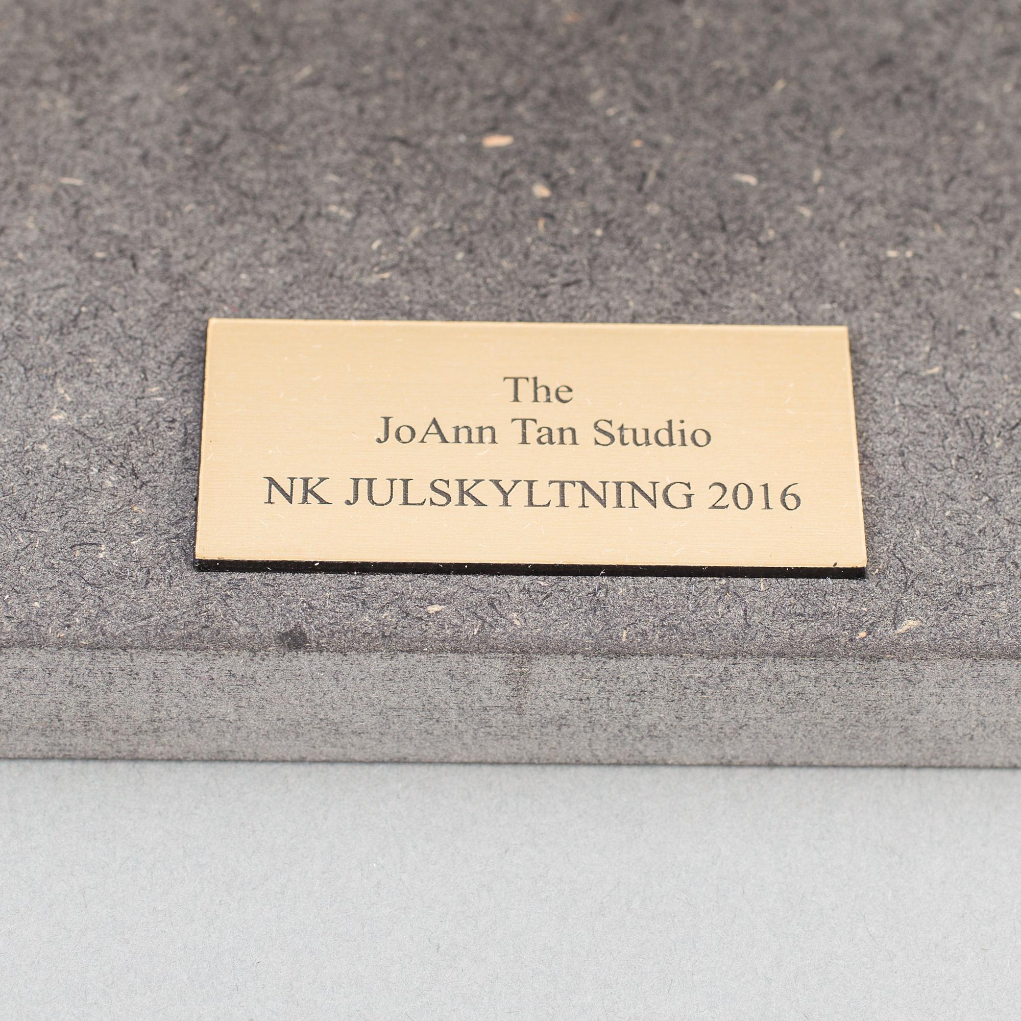 Three jazz mushrooms made by JoAnn Tan Studio for NK 2016.