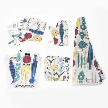 Marianne Westman, Dinner service, 73 pieces, flintware, “Picknick” and “Pomona”, Rörstrand, 1950s–60s.
