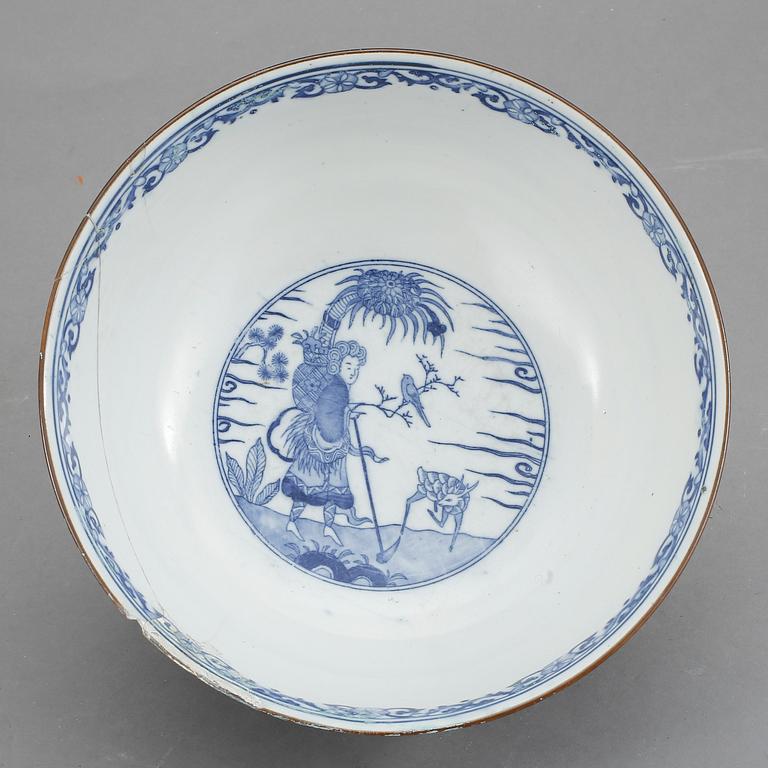 SKÅL, porslin, Kina, 1700-tal.