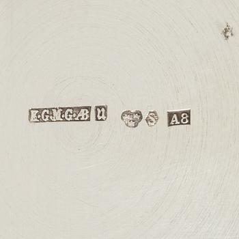 Bowls, 2 pcs, silver, including KG Markström, Uppsala 1927.