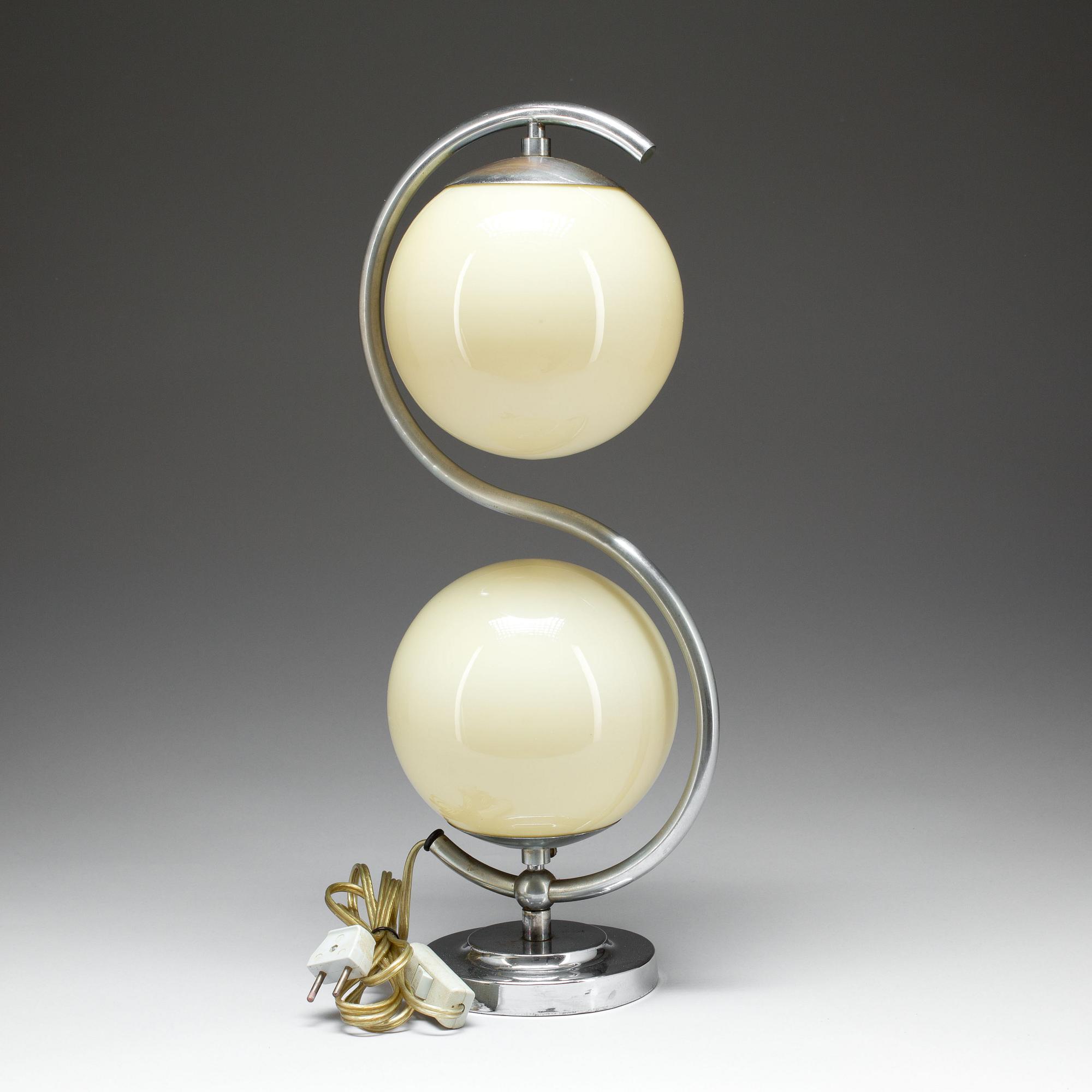 BORDSLAMPA, Art deco, 1900-talets första hälft.