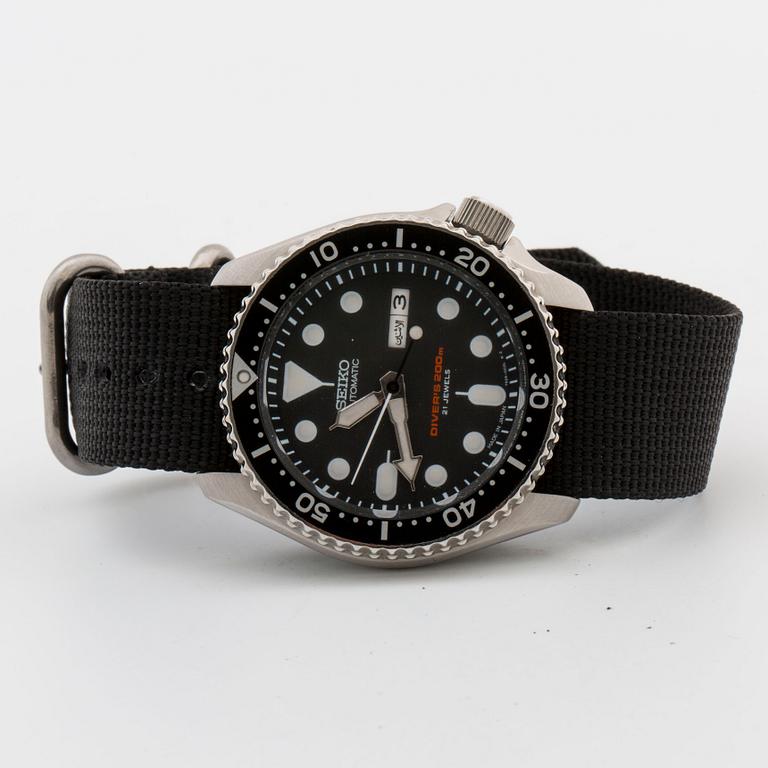SEIKO, Drivers 200m, wristwatch, 42 mm,