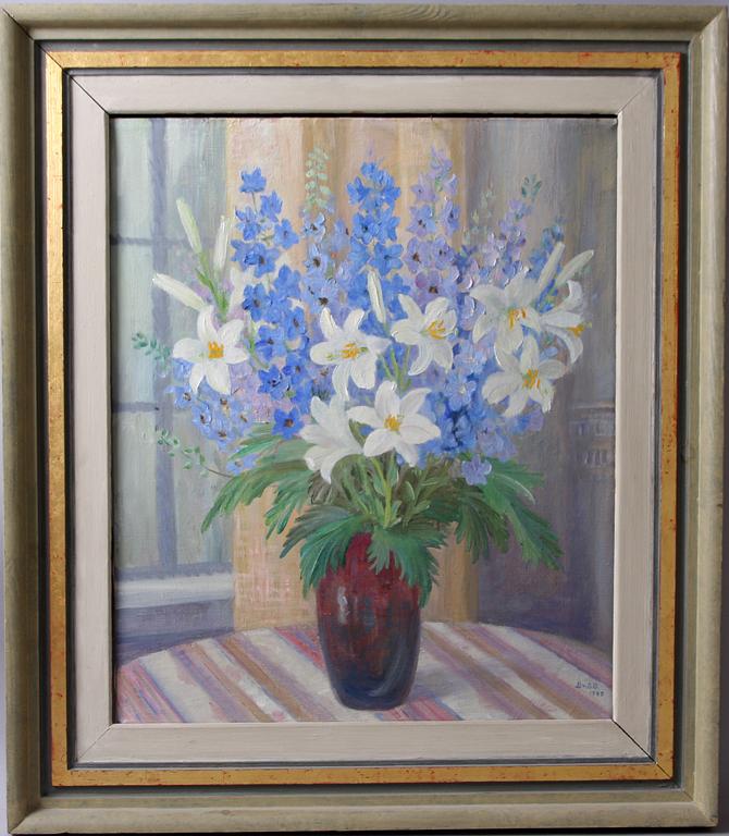 BRITA von SYDOW SÖDÖÖ, olja på duk, sign o dat- 1948.