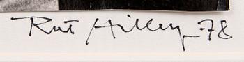 Rut Hillarp, photgraphic picture signed dated and numbered 4/1078.