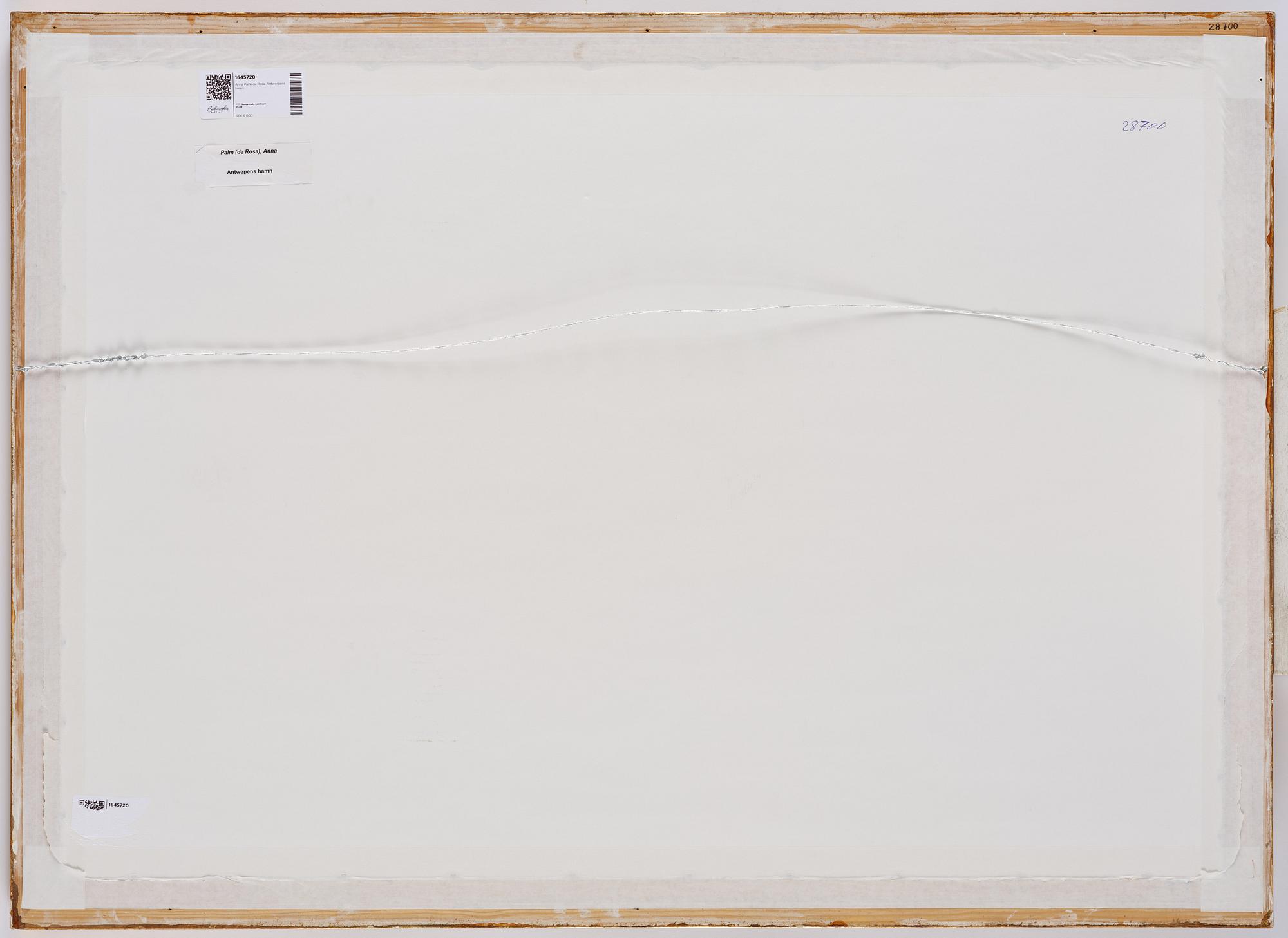 Anna Palm de Rosa, Port of Antwerp.