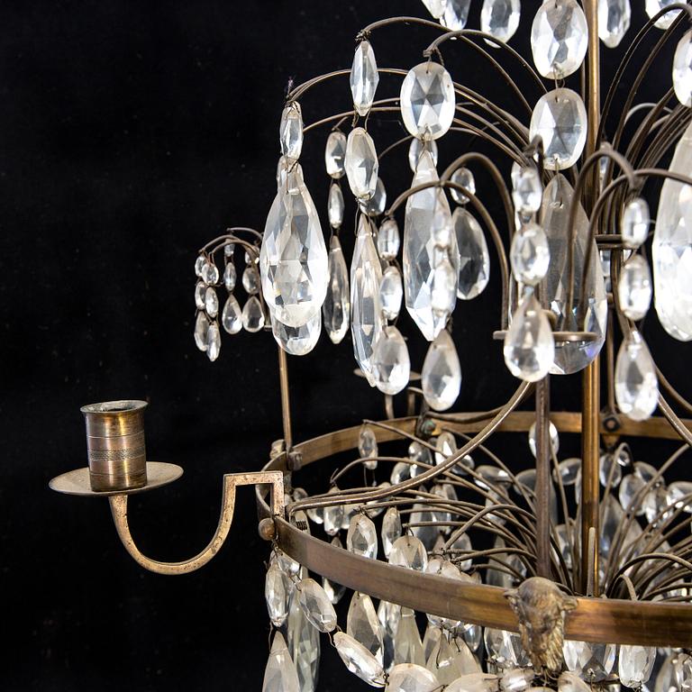 Chandelier, Haga model, 1800-1900s.