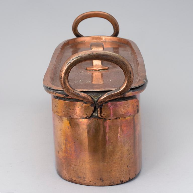 FISKGRYTA, koppar, Ryssland 1800-tal.