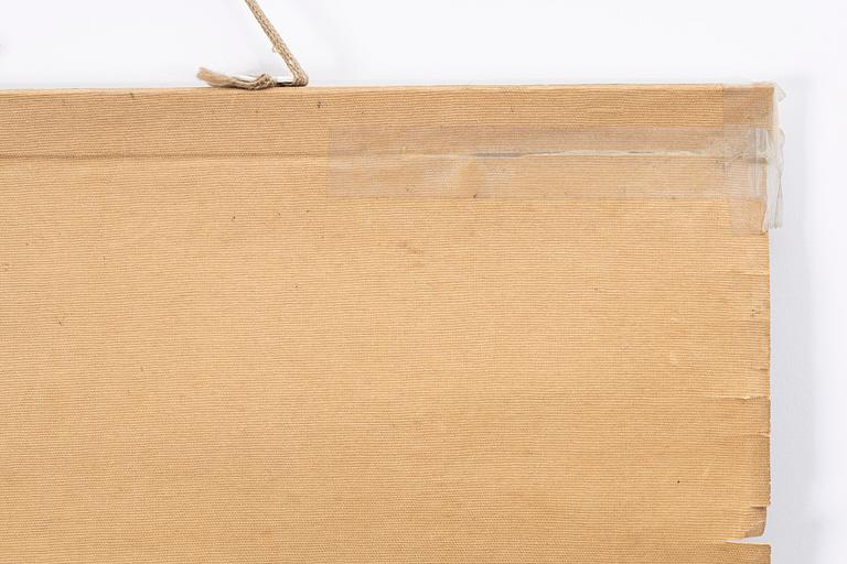 Unidentified artist, deer and birds in a blooming landscape, late Qing dynasty after earlier masters.