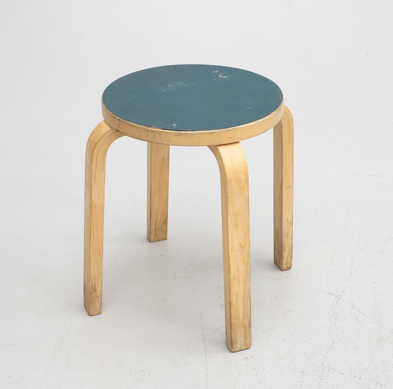 Alvar Aalto, a model '60' stool, Artek, Finland 1950's/60's.