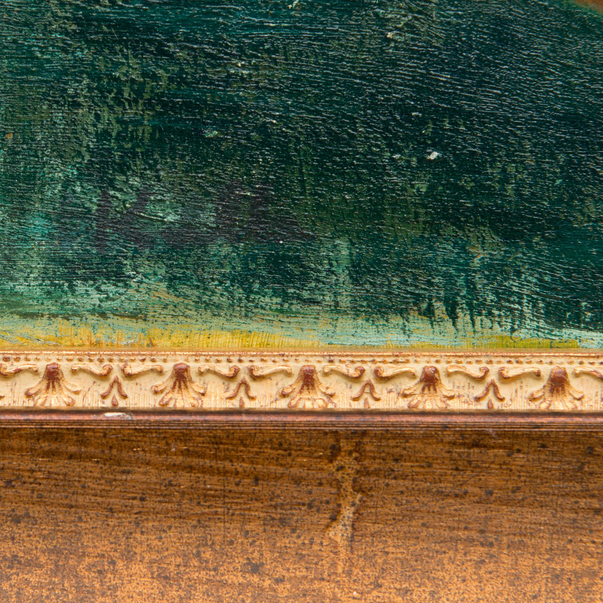 KALLE HEDBERG, öljy levylle, signeerattu.