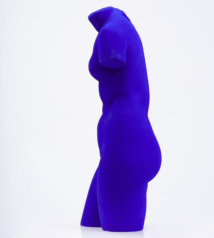 Yves Klein, "La Vénus d’Alexandrie (Vénus Bleue)".