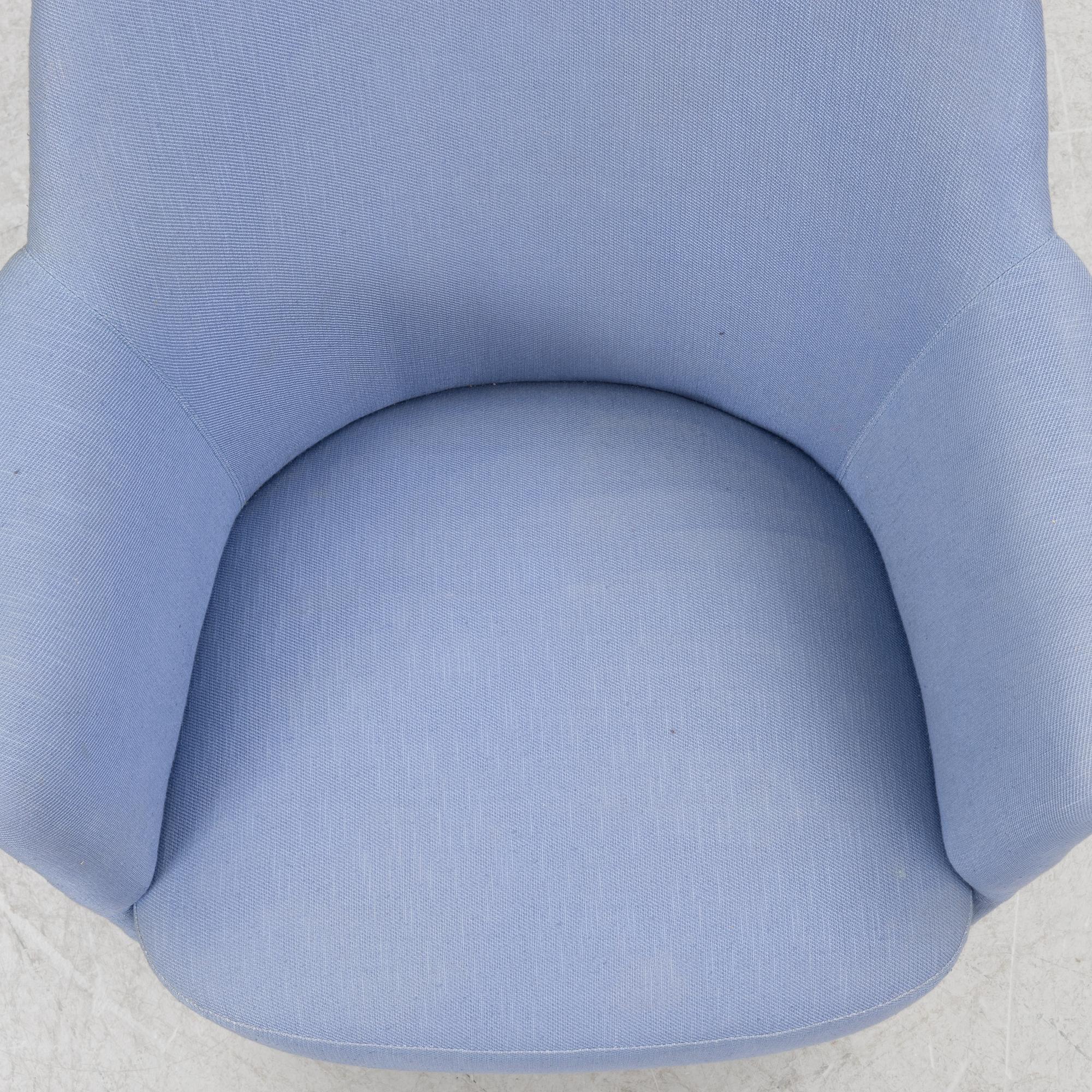 Carl Malmsten, fåtölj, "Samsas", 1900-talets andra hälft.