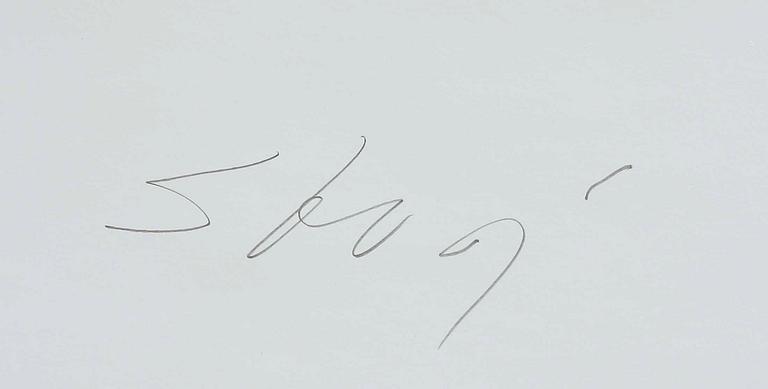 STURE JOHANNESSON, efter, affisch, Museu d'Art Contemporani de Barcelona, sign.