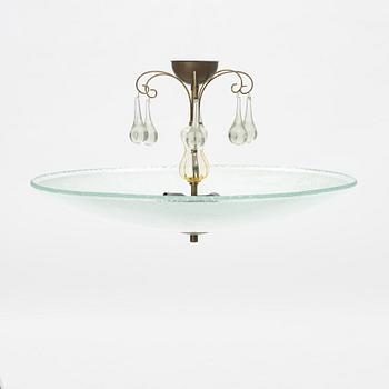 Bo Notini, taklampa, Glössner & Co, 1940-tal.