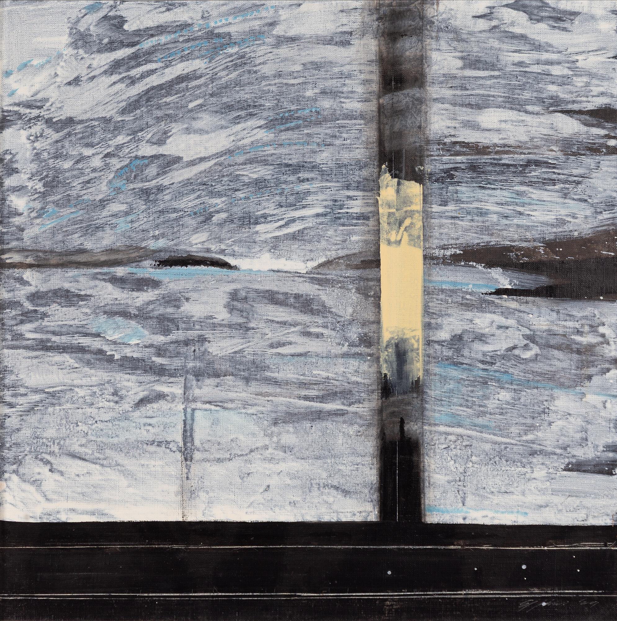 Gunnar Johnsson, 'Vinterfönster Runmarö'.