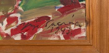Yrjö Saarinen, oil on board, signed and dated 1943.