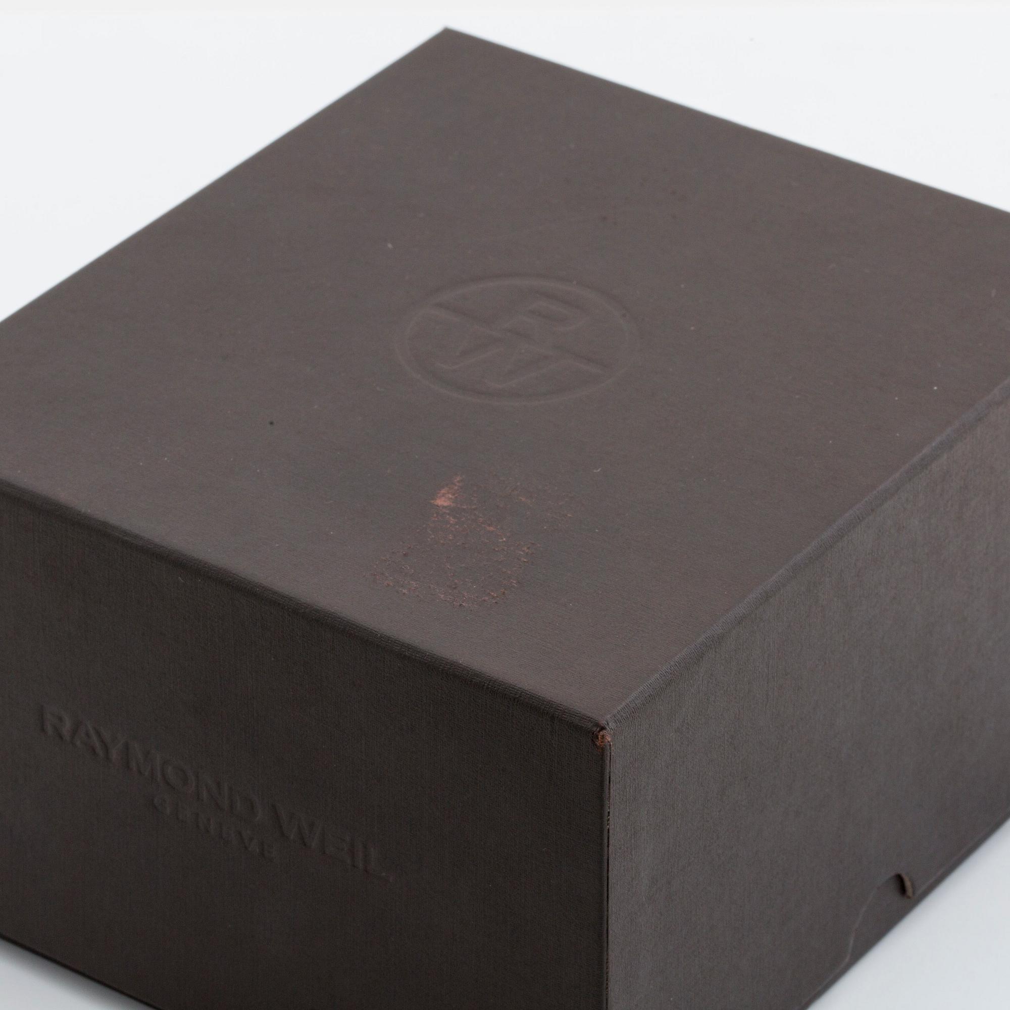 WRISTWATCH, RAYMOND WEIL, Tango collection, stainless steel w 8/8 cut diamonds approximately 0,37 ct, 25 mm.