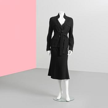 DRÄKT, bestående av kjol samt kavaj, Diane von Furstenberg.