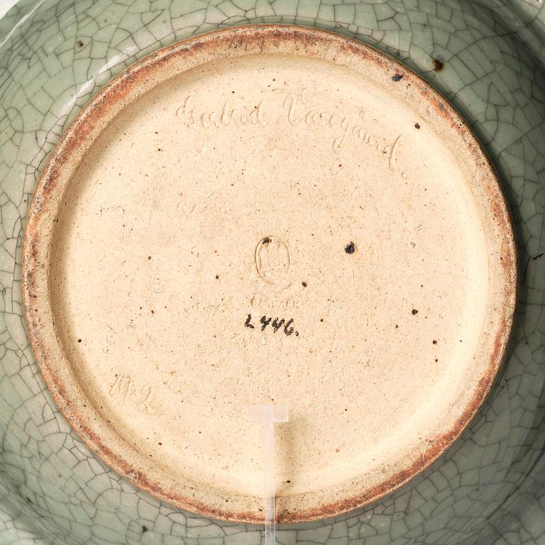 Gertrud Vasegaard, a stoneware bowl, Bing & Grøndahl, Denmark.