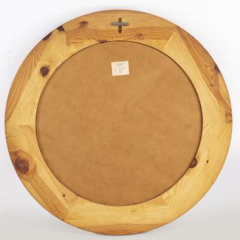 A 1960's pine mirror from Glasmäster, Markaryd.