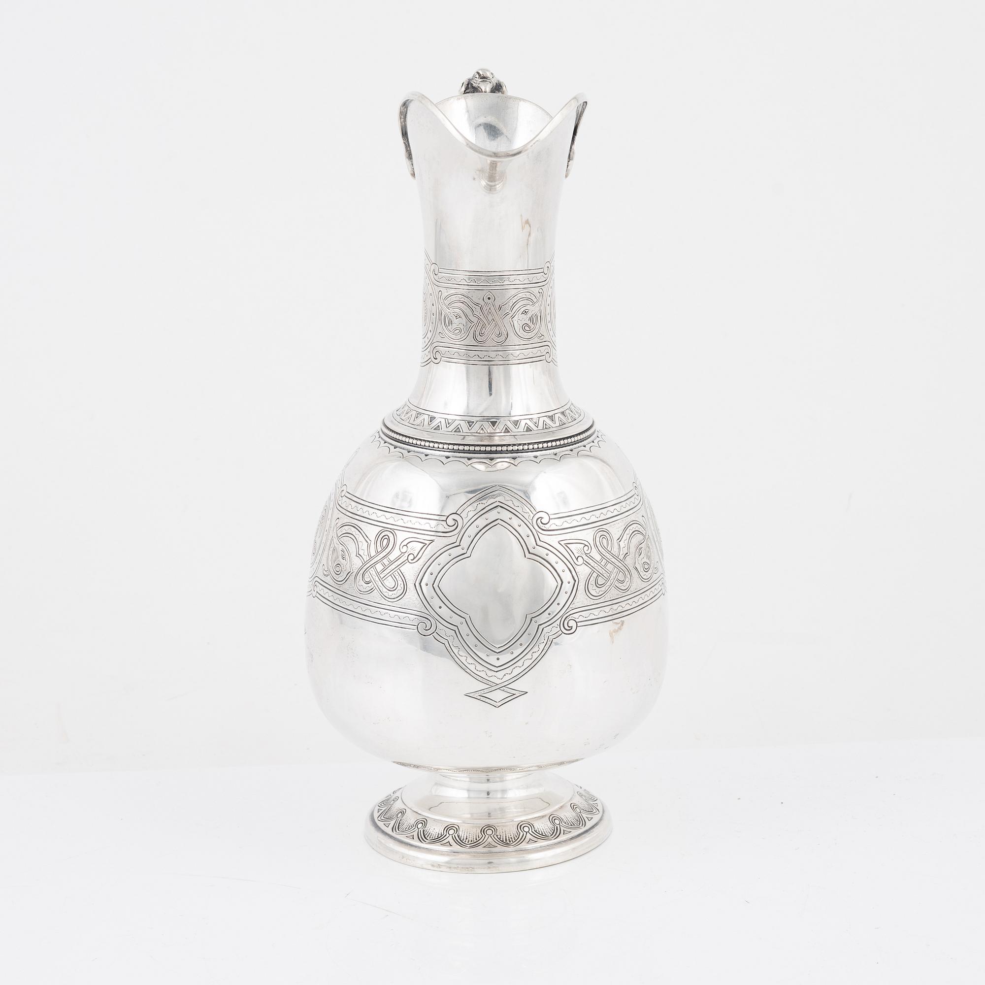 Kanna, silver, M Christesen, Danmark.1895.