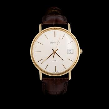 ARMBANDSUR, 14K guld, Certina.