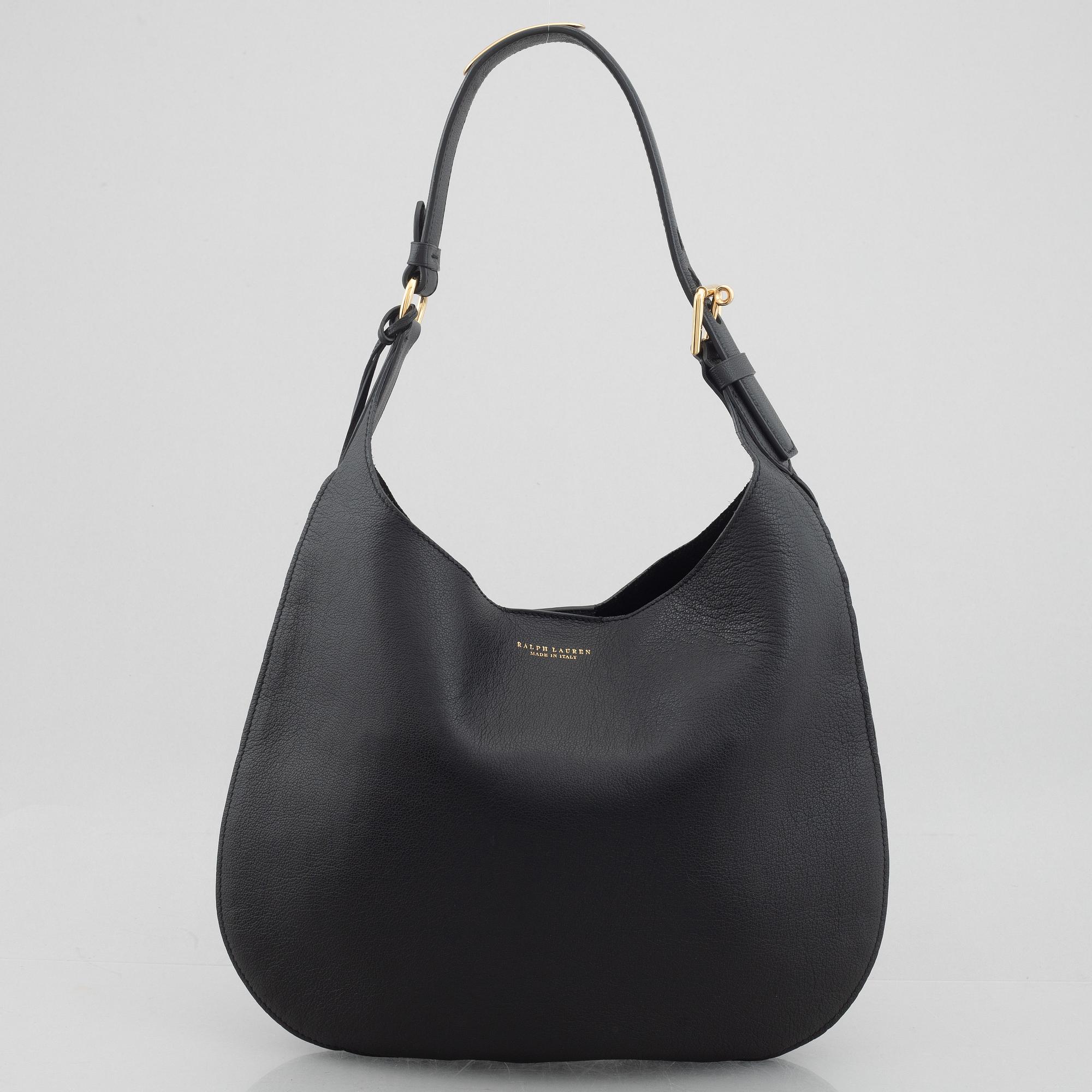 Ralph Lauren, bag, "Medium Flat Hobo".