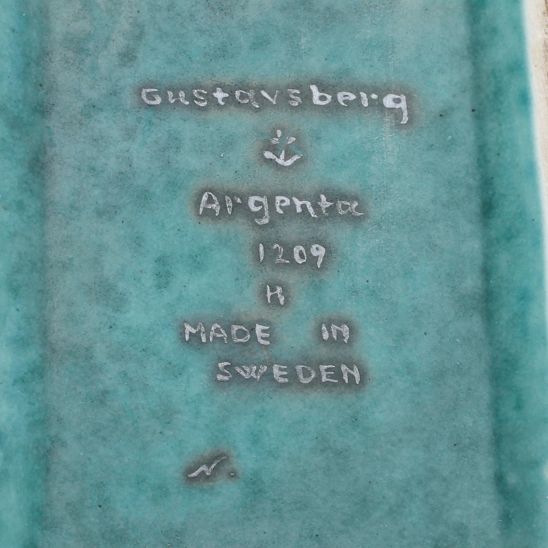 VAS, stengods, Argenta, Wilhelm Kåge, Gustavsberg.