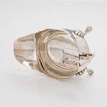 Såsbåt, sterling silver, Henry Hodson Plante, London England 1922.