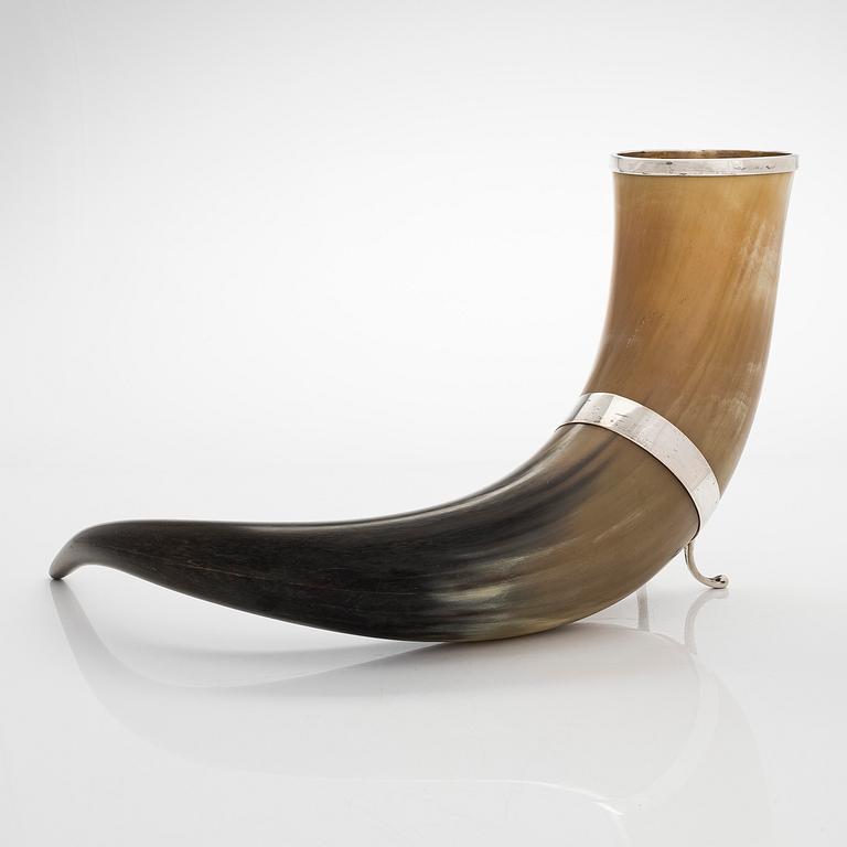 Heikki Kaksonen, dryckeshorn/prakthorn, Helsingfors 1938.