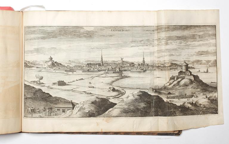 ERIK DAHLBERGH, "SUECIA ANTIQUA ET HODIERNA", troligen 1710-tal.