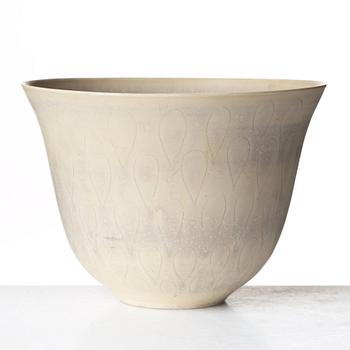 Stig Lindberg, a stoneware bowl, Gustavsberg studio, Sweden 1945.