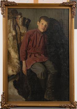 NIKOLAI BOGDANOV BEL'SKY, PEASANT BOY.