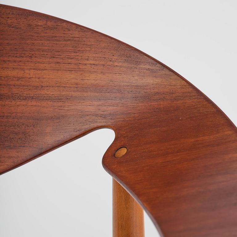 Ejner Larsen & Aksel Bender Madsen, a "Metropolitan" chair, Fritz Hansen, Denmark, 1950s.