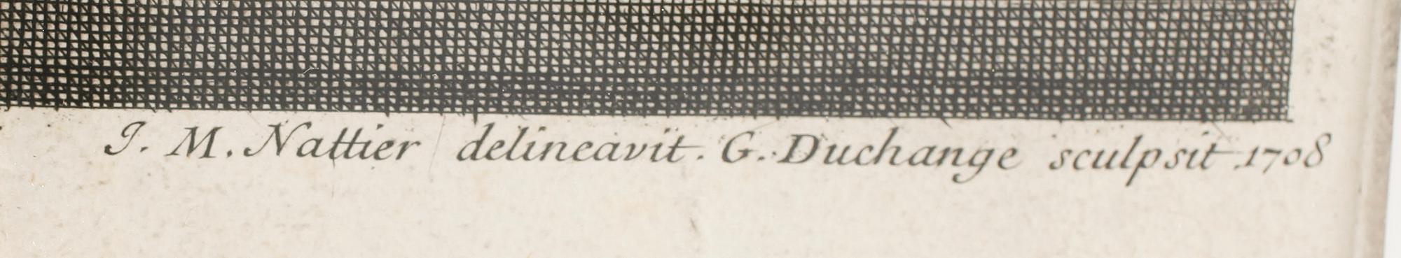 PETER PAUL RUBENS, efter, 1700-tal, kopparstick av J.M. Nattier.