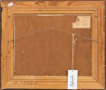 Arvid Widerberg,  oil on panel signed and dated 60.