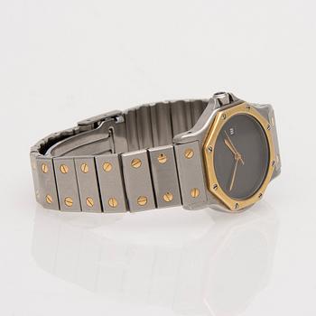 ARMBANDSUR, Cartier Santos Galbee, stål / guld.