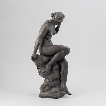A ceramic sculpture, P. Ipsen , Denmark, early 20th Century.