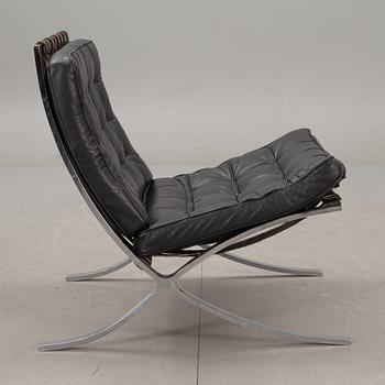 FÅTÖLJ, Mies van der Rohe, "Barcelona", Knoll International. 1960-tal.