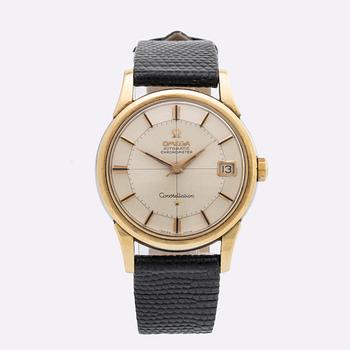 OMEGA, Constellation, Chronometer, "Pie-Pan", armbandsur, 34 mm.