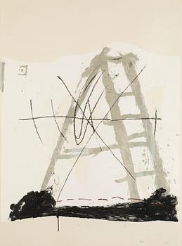 378. Antoni Tàpies, "L'echelle".